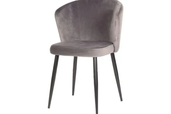 Outlet Eetkamerstoel Grijs UK-30.397 Wave Eetkamerstoelen