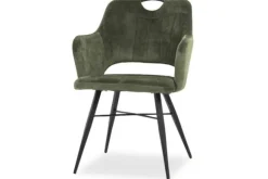 Clearance Eetkamerstoel groen Tirza Eetkamerstoelen
