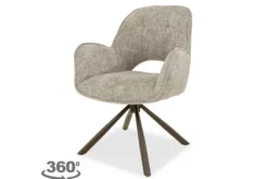 Outlet Eetkamerstoel Haga 30 Beige Debbie Eetkamerstoelen