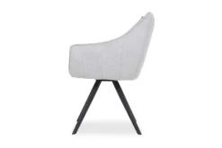 Online Eetkamerstoel Light Grey Riviera Eetkamerstoelen