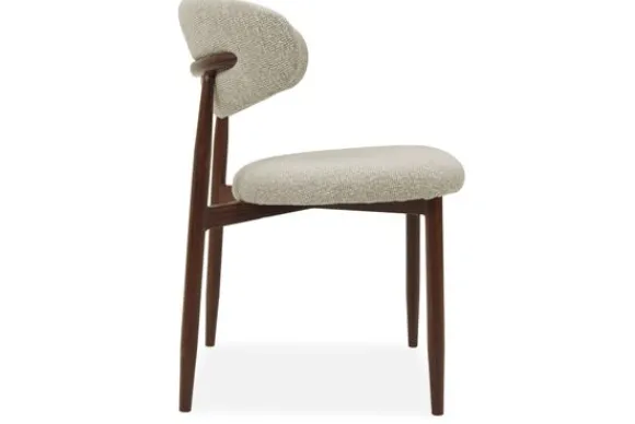 Outlet Eetkamerstoel Lodge Shiitake 124 Manto Eetkamerstoelen