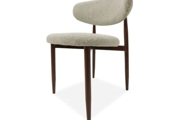 Outlet Eetkamerstoel Lodge Shiitake 124 Manto Eetkamerstoelen