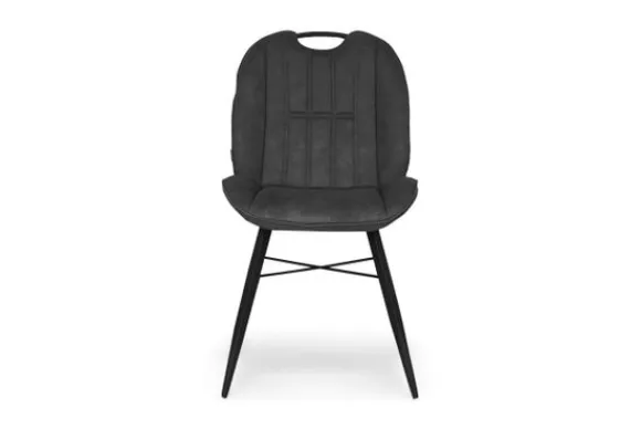 Online Eetkamerstoel Luxor Antraciet Eva Eetkamerstoelen