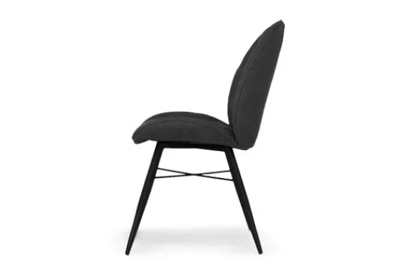 Online Eetkamerstoel Luxor Antraciet Eva Eetkamerstoelen
