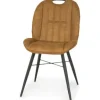 Eetkamerstoel Luxor Cognac Eva Eetkamerstoelen