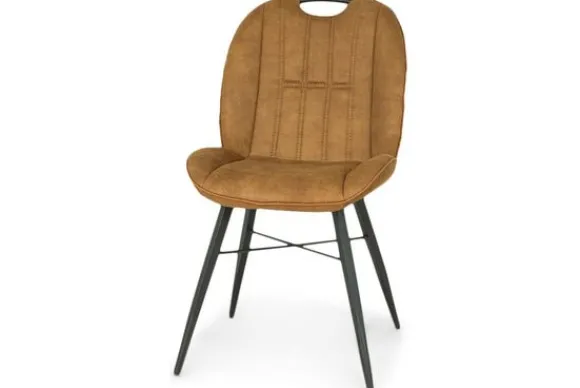 Eetkamerstoel Luxor Cognac Eva Eetkamerstoelen