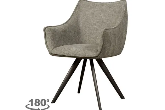 Outlet Eetkamerstoel Middle Grey Riviera Eetkamerstoelen