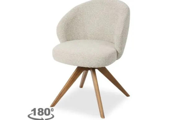 Clearance Eetkamerstoel Naturel DA-89.000 Sabi Eetkamerstoelen