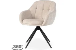Outlet Eetkamerstoel Naturel FE-92.000 Esma Eetkamerstoelen