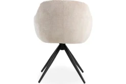 Outlet Eetkamerstoel Naturel FE-92.000 Esma Eetkamerstoelen