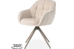 Best Eetkamerstoel Naturel FE-92.002 Esma Eetkamerstoelen