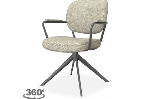Clearance Eetkamerstoel Naturel GO-86.001 Basel Eetkamerstoelen