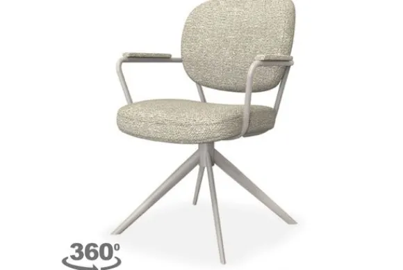 Best Eetkamerstoel Naturel GO-86.000 Basel Eetkamerstoelen