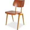 Best Eetkamerstoel Oker metaal HH-90.001 Eetkamerstoelen