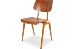 Best Eetkamerstoel Oker metaal HH-90.001 Eetkamerstoelen