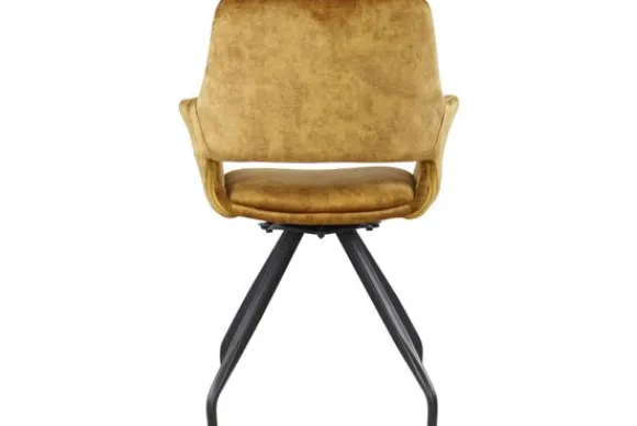 Best Eetkamerstoel Oker Velvet Capp Eetkamerstoelen