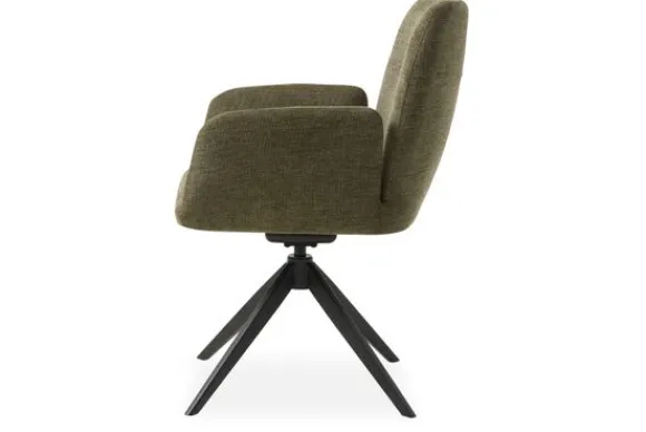 Eetkamerstoel Olive Green Nebula Eetkamerstoelen