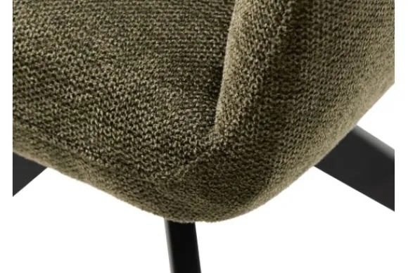 Eetkamerstoel Olive Green Nebula Eetkamerstoelen