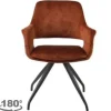 Sale Eetkamerstoel Rust Velvet Capp Eetkamerstoelen