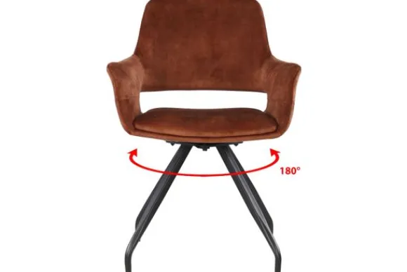 Sale Eetkamerstoel Rust Velvet Capp Eetkamerstoelen