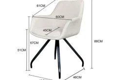 Clearance Eetkamerstoel Sand Duke Eetkamerstoelen