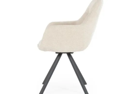 Online Eetkamerstoel Taupe 240095 Bliss II Eetkamerstoelen