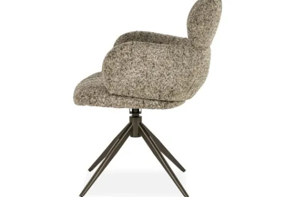 Eetkamerstoel Taupe 96503 Darcio Eetkamerstoelen