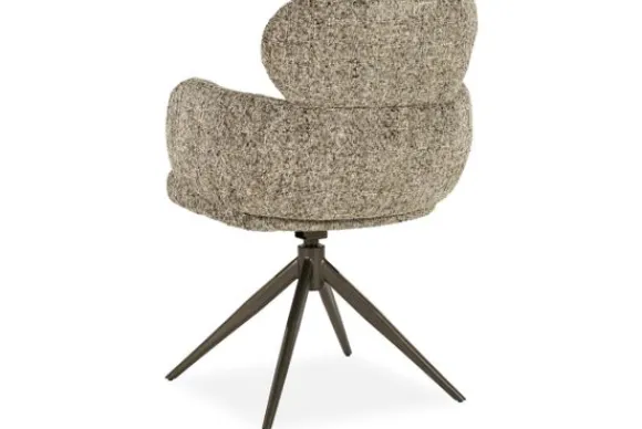 Eetkamerstoel Taupe 96503 Darcio Eetkamerstoelen