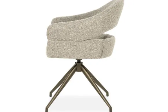 Discount Eetkamerstoel Taupe 96457 Hailey Eetkamerstoelen