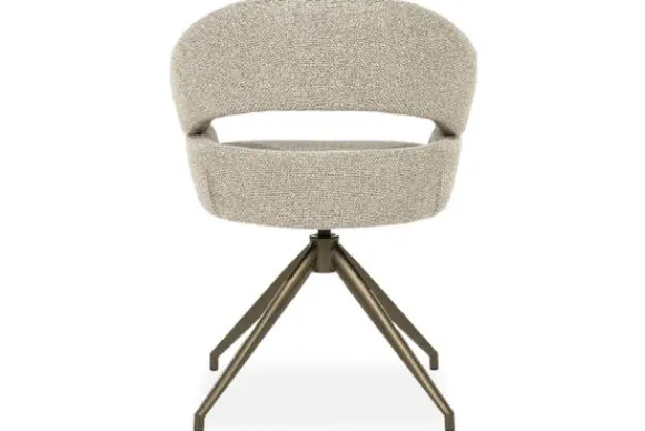 Discount Eetkamerstoel Taupe 96457 Hailey Eetkamerstoelen