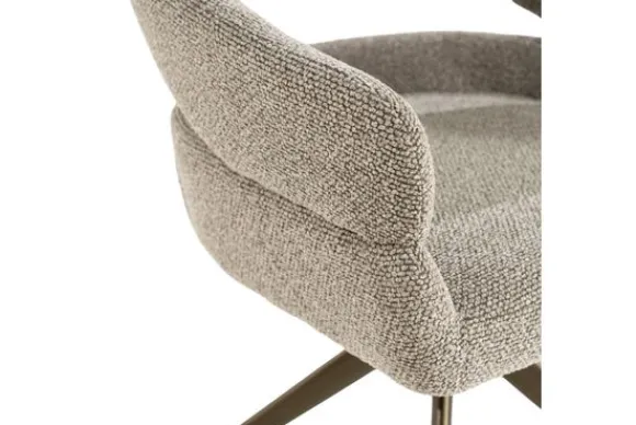 Discount Eetkamerstoel Taupe 96457 Hailey Eetkamerstoelen