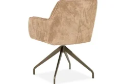 Clearance Eetkamerstoel Taupe 96459 Hugo Eetkamerstoelen