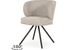 Online Eetkamerstoel Taupe 96462 Jayson Eetkamerstoelen