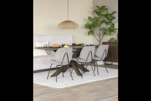 Sale Eetkamerstoel Taupe 95990 Jon Eetkamerstoelen