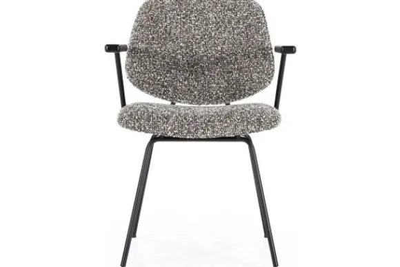 Sale Eetkamerstoel Taupe 95986 Jon Eetkamerstoelen