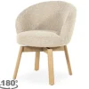 Discount Eetkamerstoel Taupe 96467 Livia Eetkamerstoelen