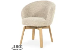 Discount Eetkamerstoel Taupe 96467 Livia Eetkamerstoelen