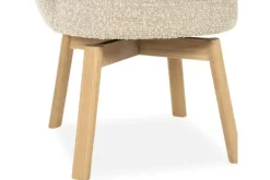 Discount Eetkamerstoel Taupe 96467 Livia Eetkamerstoelen