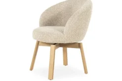 Discount Eetkamerstoel Taupe 96467 Livia Eetkamerstoelen