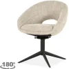 Sale Eetkamerstoel Taupe 96455 Nol Eetkamerstoelen