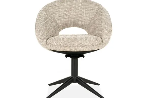 Sale Eetkamerstoel Taupe 96455 Nol Eetkamerstoelen