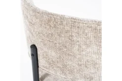 Sale Eetkamerstoel taupe 230145 Oasis Eetkamerstoelen