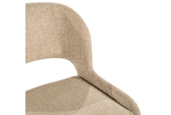 Outlet Eetkamerstoel Taupe 96433 Odette Eetkamerstoelen