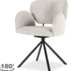 Sale Eetkamerstoel Taupe 96120 Rosalin Eetkamerstoelen