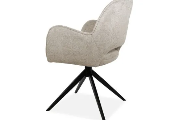 New Eetkamerstoel Taupe Alicia Eetkamerstoelen