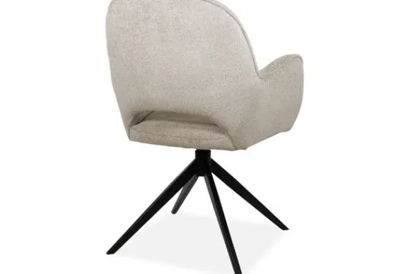 New Eetkamerstoel Taupe Alicia Eetkamerstoelen