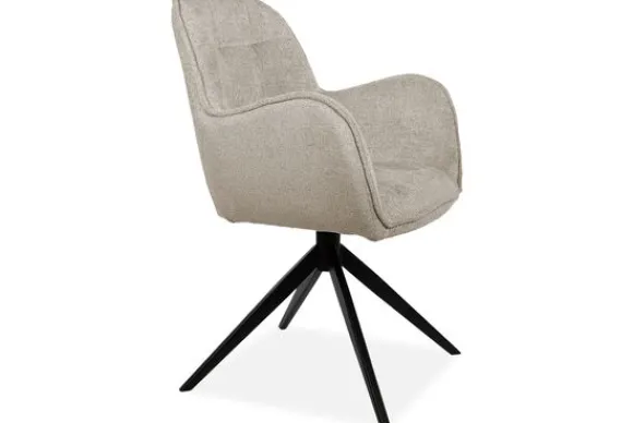 New Eetkamerstoel Taupe Alicia Eetkamerstoelen