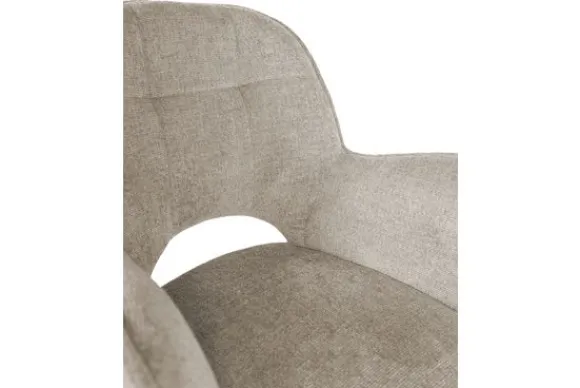 New Eetkamerstoel Taupe Alicia Eetkamerstoelen