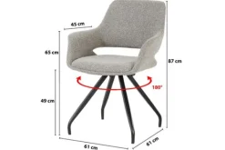 Best Eetkamerstoel Taupe Capp Eetkamerstoelen