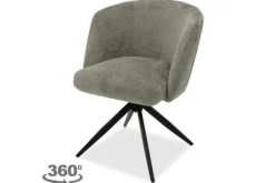 Online Eetkamerstoel Taupe Cuvio Eetkamerstoelen